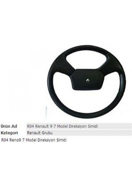 Direksiyon Simidi R9/R11 97 Model 00020 Lzwdr