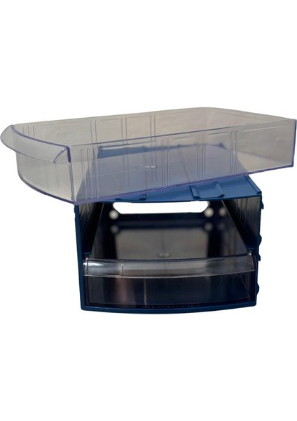 Plastik Çekmeceli Kutu 2 Çekmeceli 745-M fırsatları