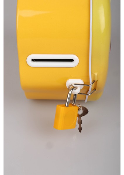 Ile Özel Tasarım Kilitli Kumbara "civciv"