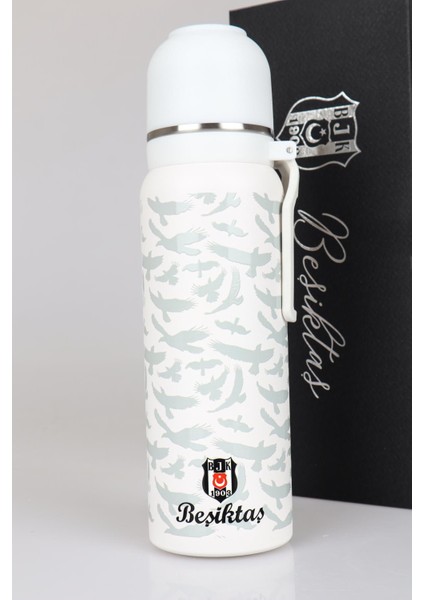 Dekomus Ile Lisanslı Beşiktaş 650 ml Bardaklı Çelik Termos fiyatları