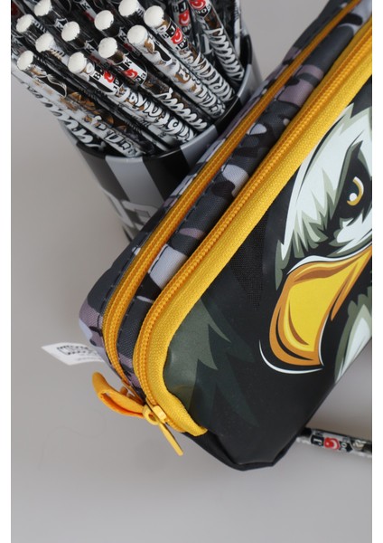 Yeni Sezon Lisanslı Kartal/eagle Kalem Çantası,2 Adet Kurşun Kalem,silgi ve Kalemtraş Kırtasiye Seti fırsatları