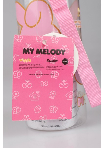 Dekomus Ile Yeni Sezon Lisanslı My Melody&best Frıends Hello Kıtty,kuromı 500 ml Matara ve 2 Katlı Beslenme Kutusu /lunch Box Seti