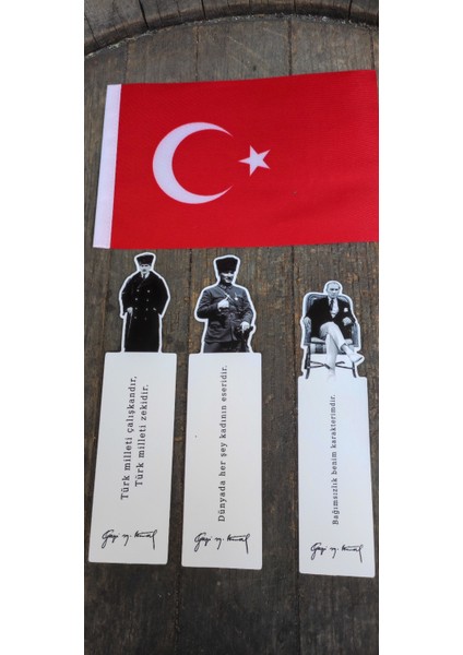 Atatürk Kitap Ayracı 3 - Adet fiyatları