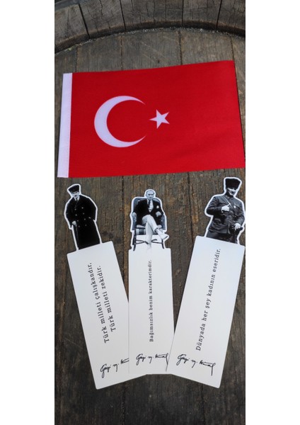 Atatürk Kitap Ayracı 3 - Adet fırsatları