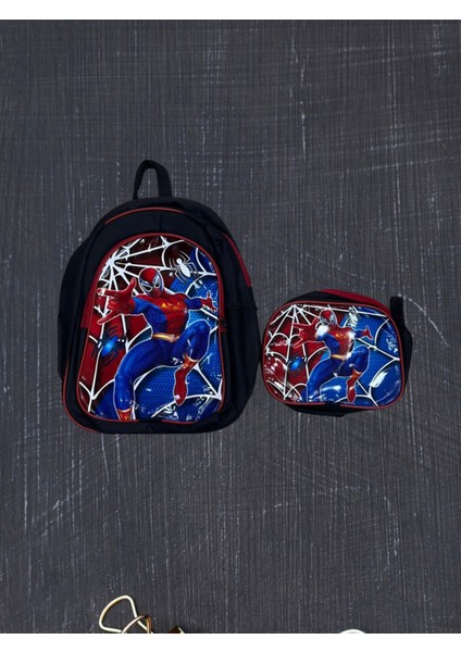 Örümcek Adam Desenli Erkek Çocuk Okul Çantası ve Beslenme Çantası Takım fiyatları