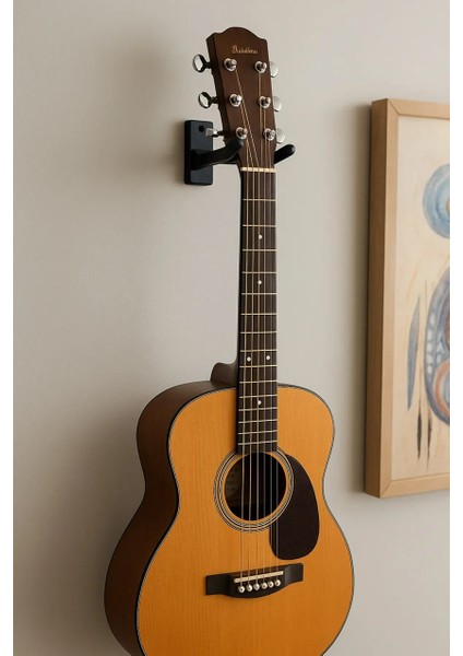 Gitar Duvar Standı Carbon Malzeme Kaliteli Modern