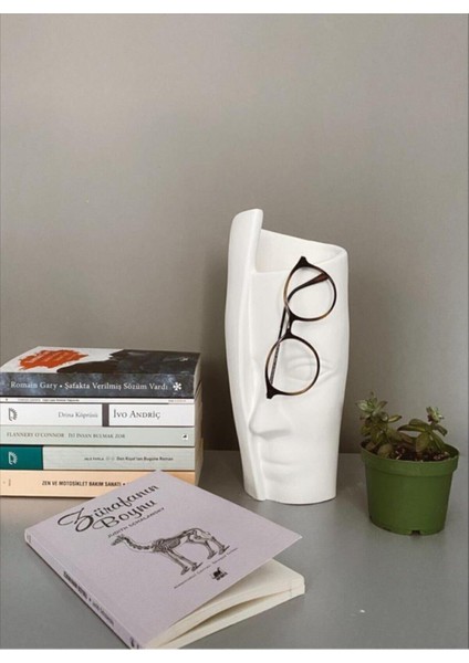 Tek Yüz Vazo Büyük Boy Beyaz fiyatları