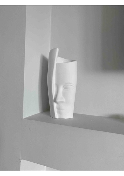 Tek Yüz Vazo Büyük Boy Beyaz indirimleri