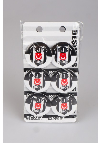 Dekomus Ile Lisanslı Beşiktaş 2'li Rozet