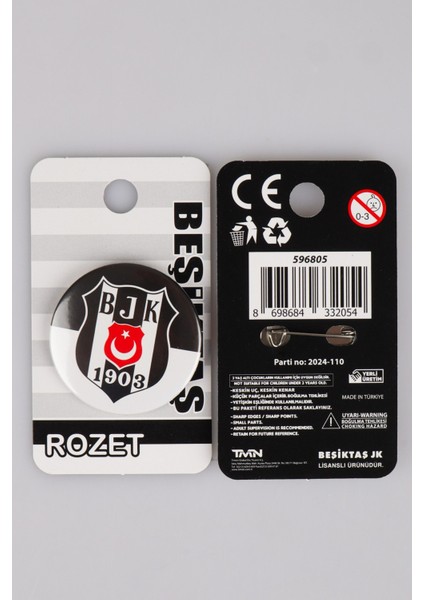 Dekomus Ile Lisanslı Beşiktaş 2'li Rozet fiyatları