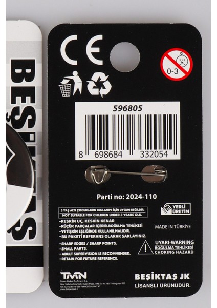 Dekomus Ile Lisanslı Beşiktaş 2'li Rozet fırsatları