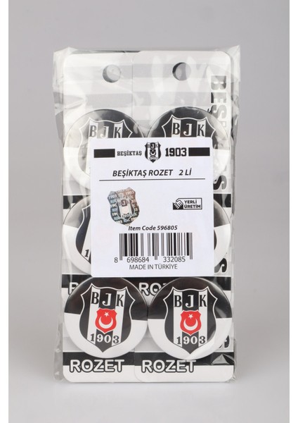 Dekomus Ile Lisanslı Beşiktaş 2'li Rozet indirimleri