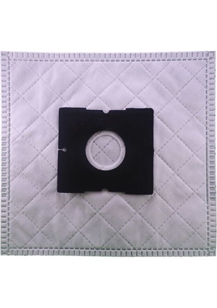 Siyah Elektrikli Süpürge Bez Toz Torbası 3 Katlı 20 Adet