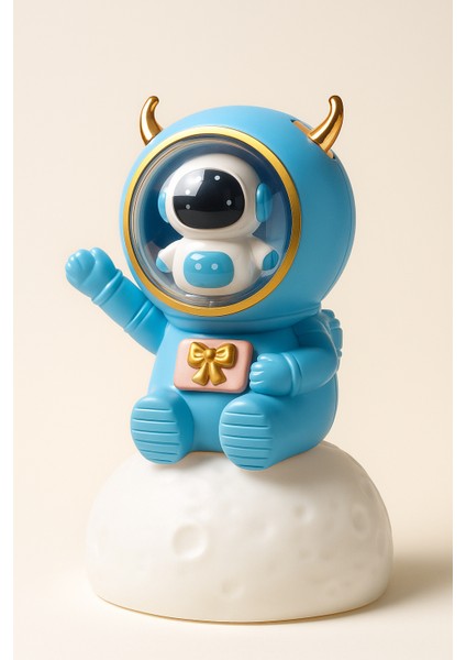 Astronot Figürlü Dokunmatik Masa Lambası – Çocuk ve Yetişkin Gece Lambası