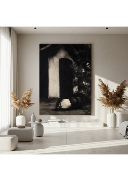 Karanlık Akademi Tarzı Soyut Tablo fırsatları