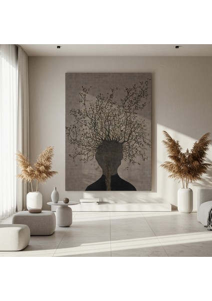 Düşüncenin Ağacı Soyut Sanat Tablosu fırsatları