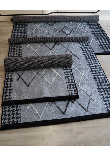 Nakkaş Kaymaz Dokuma Taban Kilim Makinada Yıkanabilir Mutfak Halısı Dekoratif Yolluk modelleri