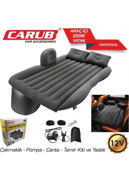 Carub Araç Içi Şişme Yatak 12V (Pompa + Yastık Seti) BR4620645 modelleri