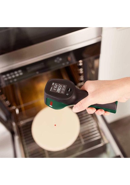 Universaltemp Kızılötesi Termometre (-30°C...+500°C, Kolay ve Hassas Ölçüm, 3 Önceden Tanımlanmış Malzeme Grubu, Kartonda) indirimleri