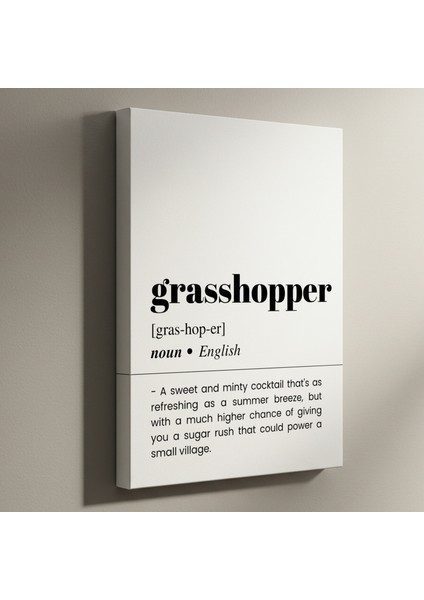 Grasshopper Kokteyli Tanımı Tablosu