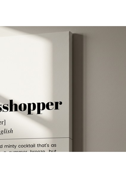 Grasshopper Kokteyli Tanımı Tablosu indirimleri