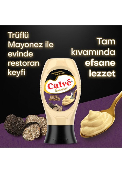 Gurme Mayonez Serisi Trüflü Mayonez 235G X2 Adet fırsatları