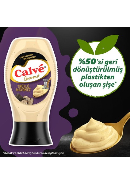 Gurme Mayonez Serisi Trüflü Mayonez 235G X2 Adet