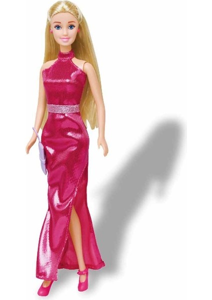 3394 Sun-Rst-Sıs-Minik Alisha Gece Elbiseli Bebek Set 2ASORTILI - Sunman