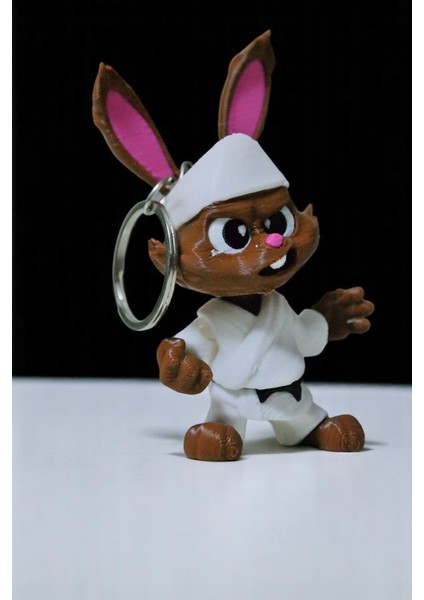 Ikili Sevimli Tavşan Anahtarlık modelleri