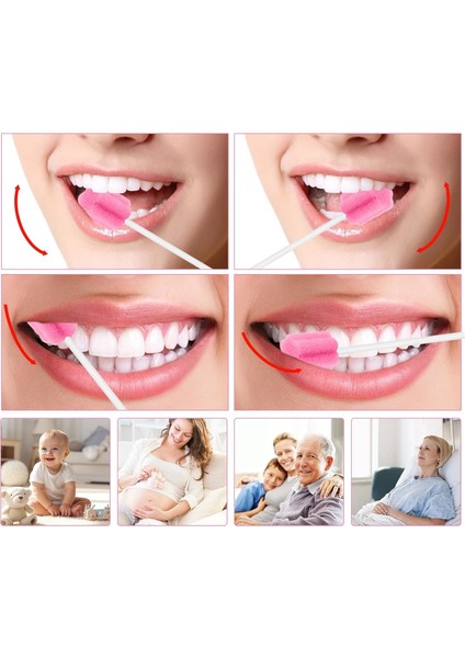 Süngerli Swab - Ağız ve Diş Bakım Çubuğu - 2 Adet 722090