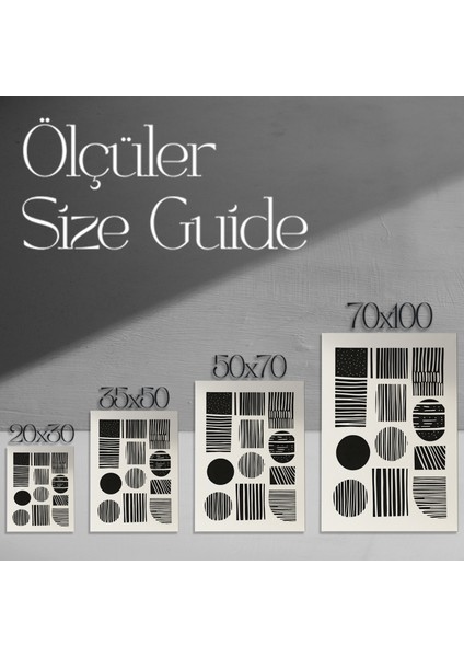 Soyut Siyah Beyaz Çizgi Desenli Modern Sanat Tablosu modelleri
