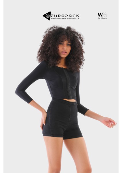 LP-120 Ameliyat Sonrası Kompresyon Yeleği - Uzun Kollu Kadın Korsesi modelleri