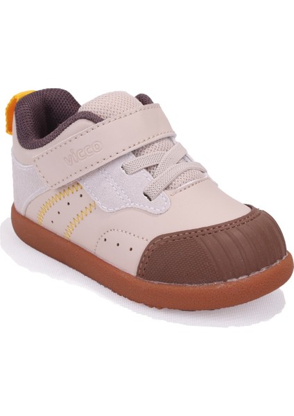 Ayden 946B25K215 Bej Ortopedik Günlük Erkek Çocuk Spor Ayakkabı