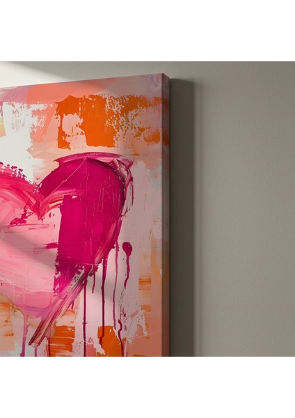 Soyut Kalp Akrilik Tablo indirimleri