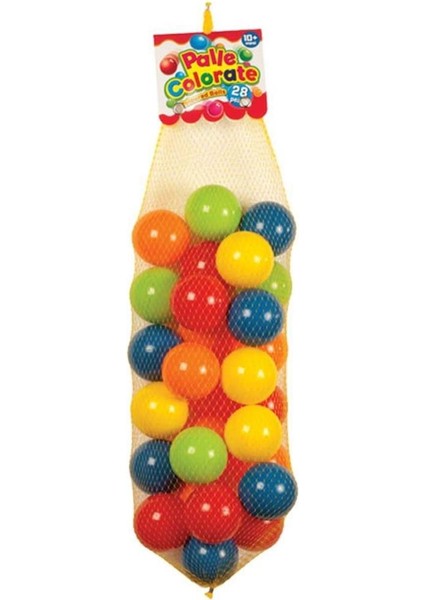 Oyuncak Oyun ve Havuz Topu 7 Cm. 28 Parça 01901