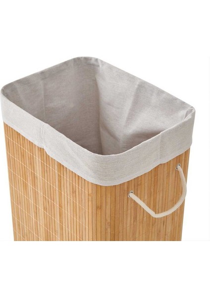Bambu Çamaşır Sepeti - 60 Litre