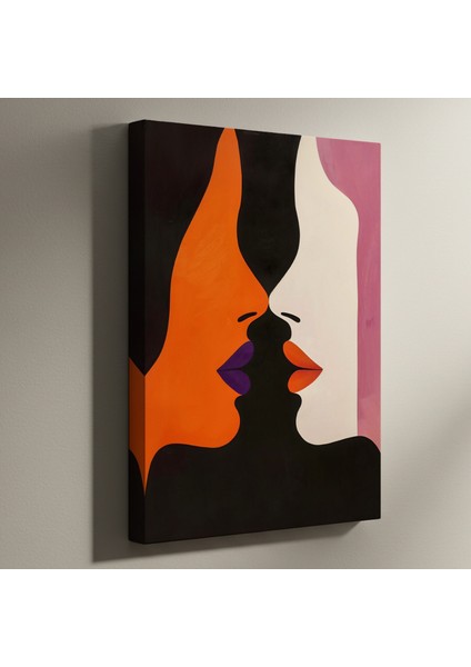 Soyut Kadın Portreleri Modern Sanat Tablosu