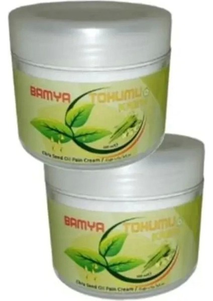 Mucizevi Bamya Tohumu Vücut,ekleem, Ağrıları Için Krem 100 ml x 2 Adet