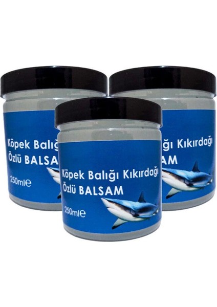 Köpekbalığı Kremi 250 ml Pain Cream - Sızı Dindirici Rahatlaticı Krem - 3 Adet