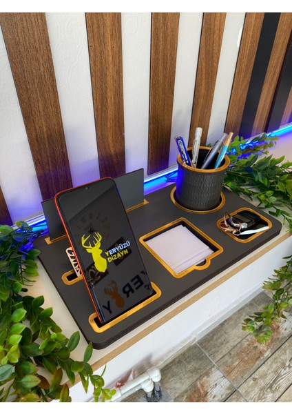 Ahşap Masaüstü Isimlik Ofis kalemlik ( işyeri hediyesi ) fiyatları