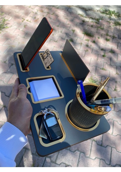 Ahşap Masaüstü Isimlik Ofis kalemlik ( işyeri hediyesi ) modelleri