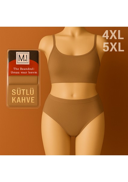 Kadın Mı Külot Büyük Beden Yüksek Bel Kaliteli Ten Rengi 4xl ve 5xl Seçenekleriyle