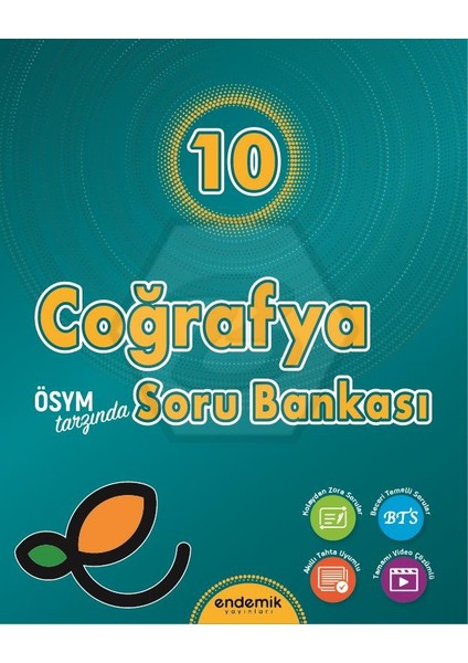 Endemik 2026 10. Sınıf Coğrafya Soru Bankası Güncel Müfredat