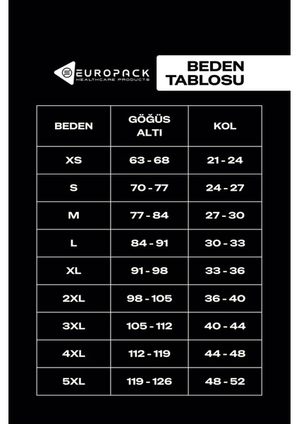 LP-135 Ameliyat Sonrası Kompresyon Yeleği - Göğsü Açık Kol ve Sırt Destekli Korse
