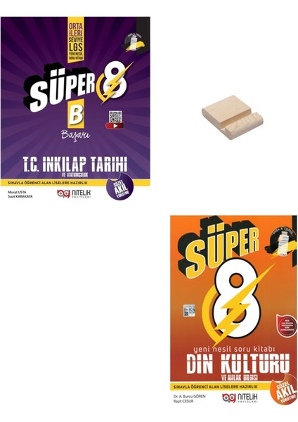 Lgs 8. Sınıf Yeni Nesil B Inkılap Tarihi ve Din Soru Bankası + Telefon Tutucu