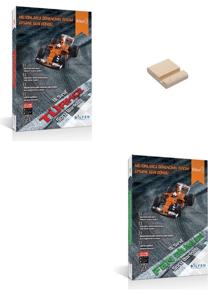 LGS 8. Sınıf Biltest Türkçe ve Fen Bilimleri Soru Bankası + Telefon Tutucu