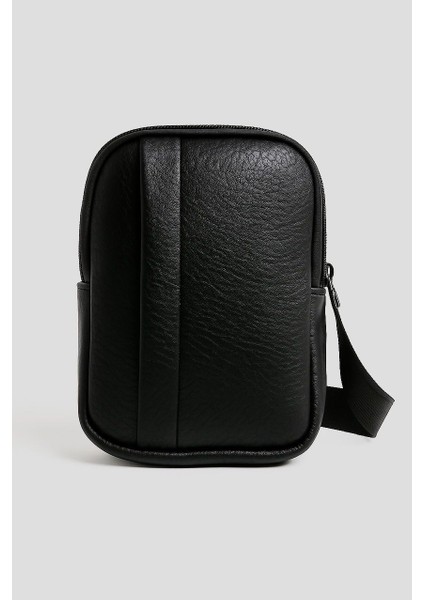 Deri Bodybag Günlük Mini Göğüs Çantası – Çapraz Askılı ve Çift Yönlü Kullanım