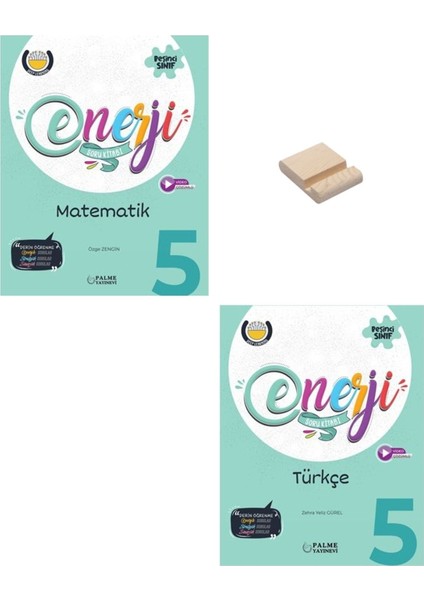 5. Sınıf Enerji Matematik ve Türkçe Soru Bankası - Telefon Tutucu