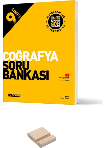 9. Sınıf Coğrafya Soru Bankası + Telefon Tutucu