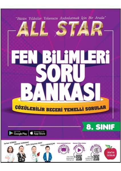 LGS 8. Sınıf All Star Fen Bilimleri Soru Bankası - Telefon Tutucu